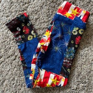 Kids S/M 4th of July leggings!